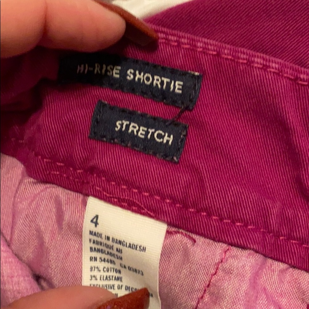High Rise Jean Shorts - Picture 4 of 4